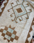 No. 1105 Vintage Herki Runner 3'2” x 11’5”