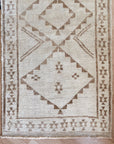No. 1107 Vintage Herki Runner 35” x 10’6”