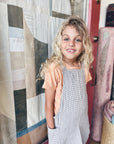 Children’s Cross Back French Linen Apron