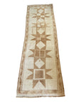 No. 1110 Vintage Herki Runner 3'10” x 11’4”