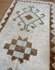 No. 1105 Vintage Herki Runner 3'2” x 11’5”
