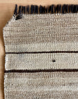 No. 408 Vintage Goat Hair Kilim 30” x 50”