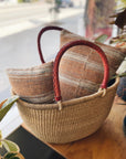 Vintage Muted Burnt Orange Stripe Collection