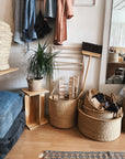 Two Handled Short Floor Baskets