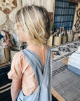 Children’s Cross Back French Linen Apron