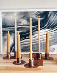 Handmade Copper Candle Holders