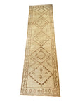 No. 1107 Vintage Herki Runner 35” x 10’6”