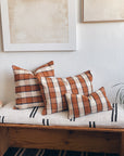 Vintage Burnt Orange and Black Plaid Collection