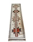 No. 1109 Vintage Herki Runner 3'1” x 11’2”