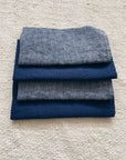 Blue Chambray Linen Napkins