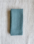 Sage Waffle Linen Napkins