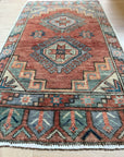 No. 537 Vintage Scatter Rug 35" x 20"