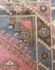 No. 304 Vintage Turkish Rug 3'8" x 5’8”