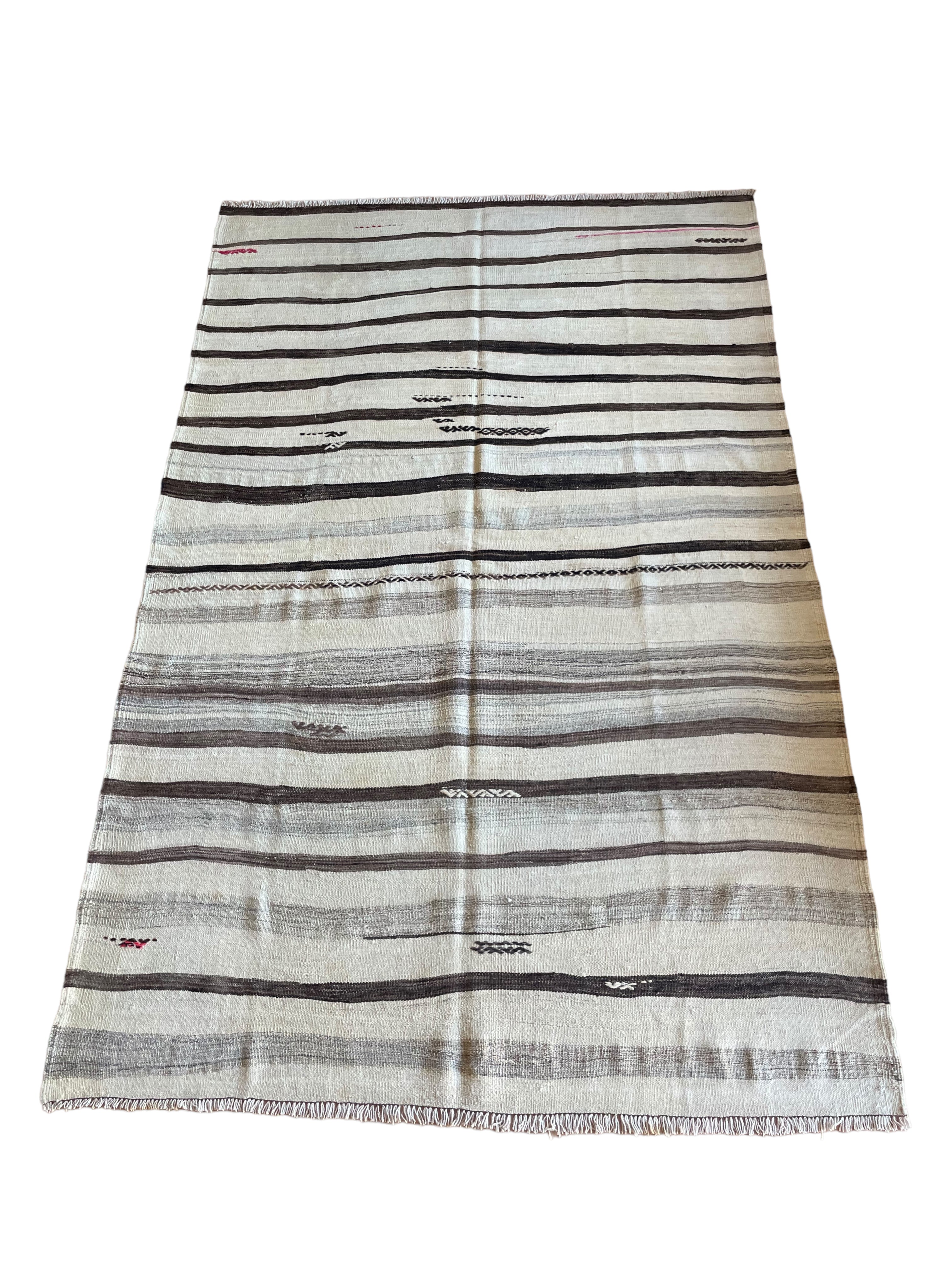 No. 1041 Vintage Turkish Kilim 6'2
