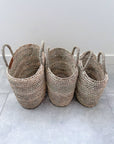 Oval Open Weave Baskets