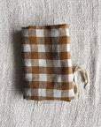 Mustard Gingham Kitchen Towel