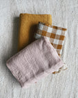 Mustard Gingham Kitchen Towel