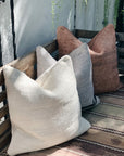 20" Double Sided Vintage Hemp Pillows