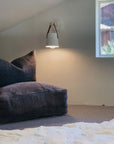 Vintage Hemp Floor Poufs