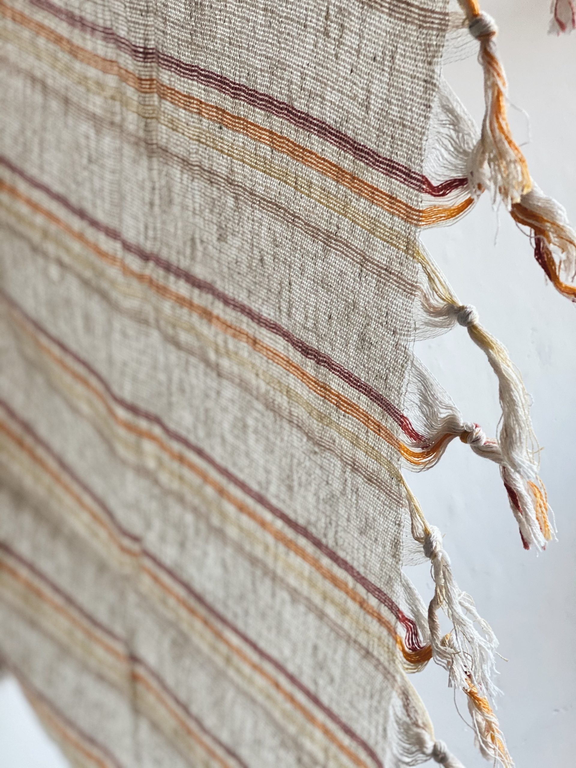 Warm Striped Linen Turkish Towel