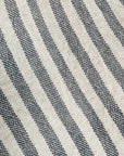 Grey Striped Linen Turkish Towel