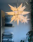 Paper Moravian Star Pendant Lamps