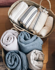 Stonewashed Waffle Blankets