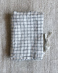 White with Black Check Kitchen Towel