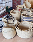 Natural Bolga Bowl Basket