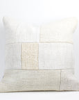 20" Vintage Hemp Patchwork Pillows