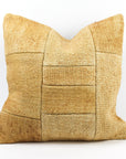 20" Vintage Hemp Patchwork Pillows