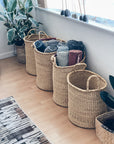 Two Handled Tall Floor Baskets
