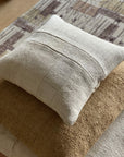 20" Vintage Hemp Patchwork Pillows