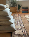 Large Vintage Hemp Floor Cushions