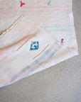 No. 1006 Vintage Hemp Rug 4'2" x 5'5"