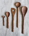 Long Round Olive Wood Cooking Spoon