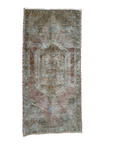 No. 522 Semi-Antique Anatolian Scatter Rug 19” x 41”