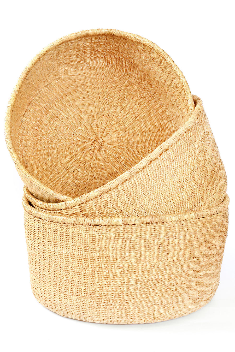 Bolga Floor Basket, Indoor, Outdoor high quality