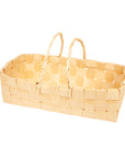 Swedish Pine Basket - DISPLAY Sold As Is