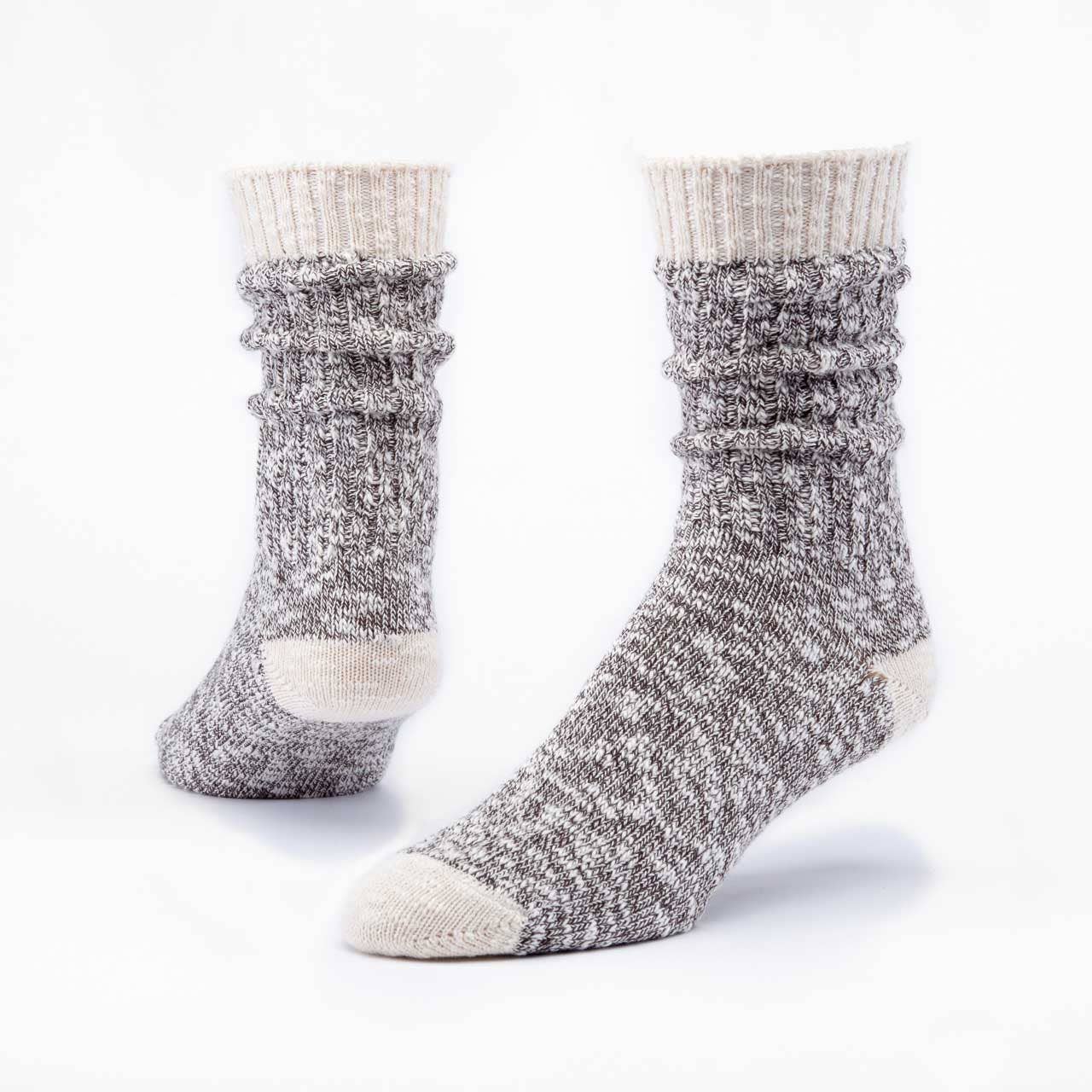 Organic Cotton Heathered Ragg Socks
