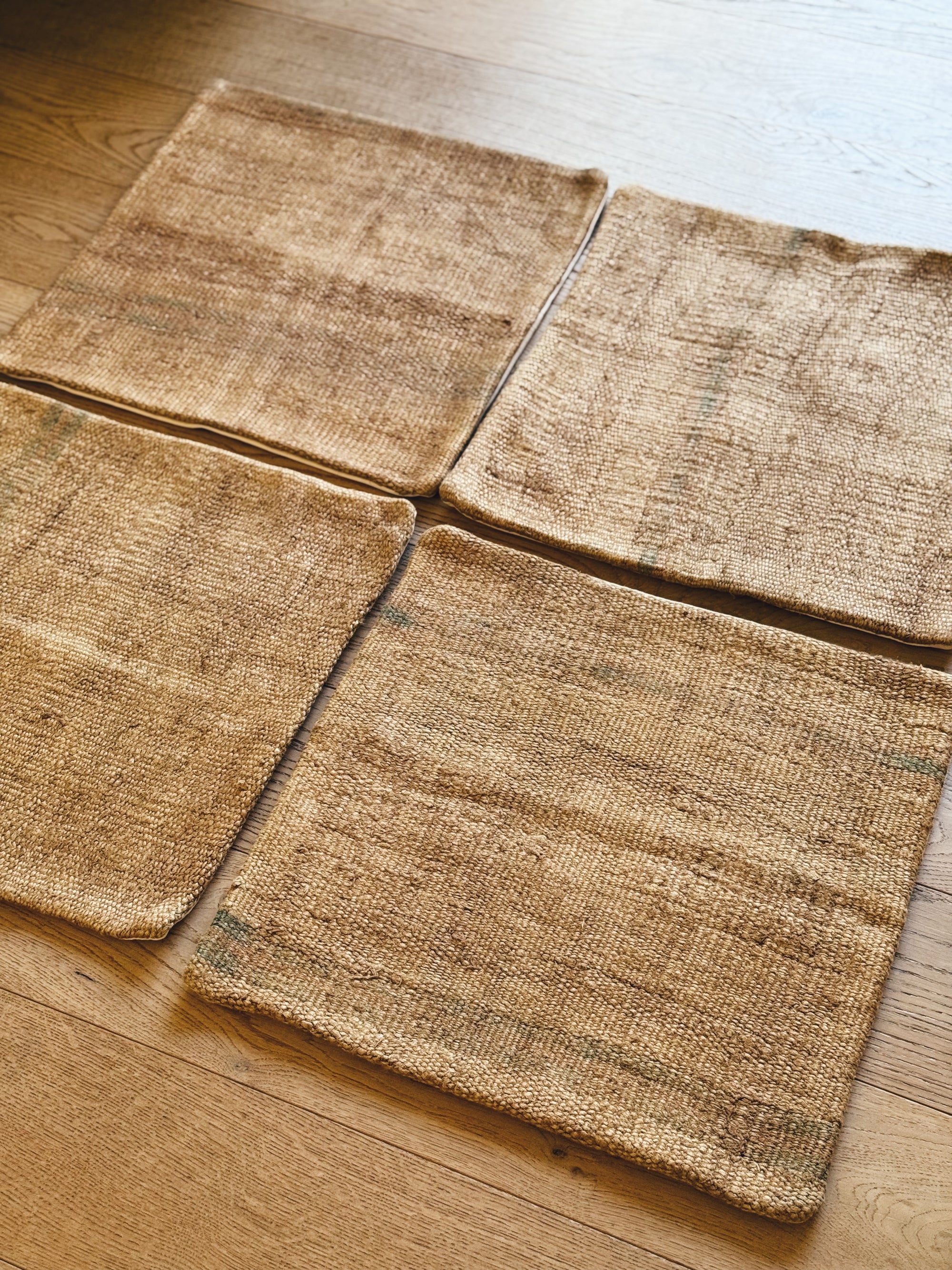 20&quot; Single Sided Vintage Hemp Pillows