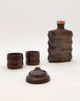 Ceramic Hip Flask Set