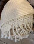 Stonewashed Waffle Blankets