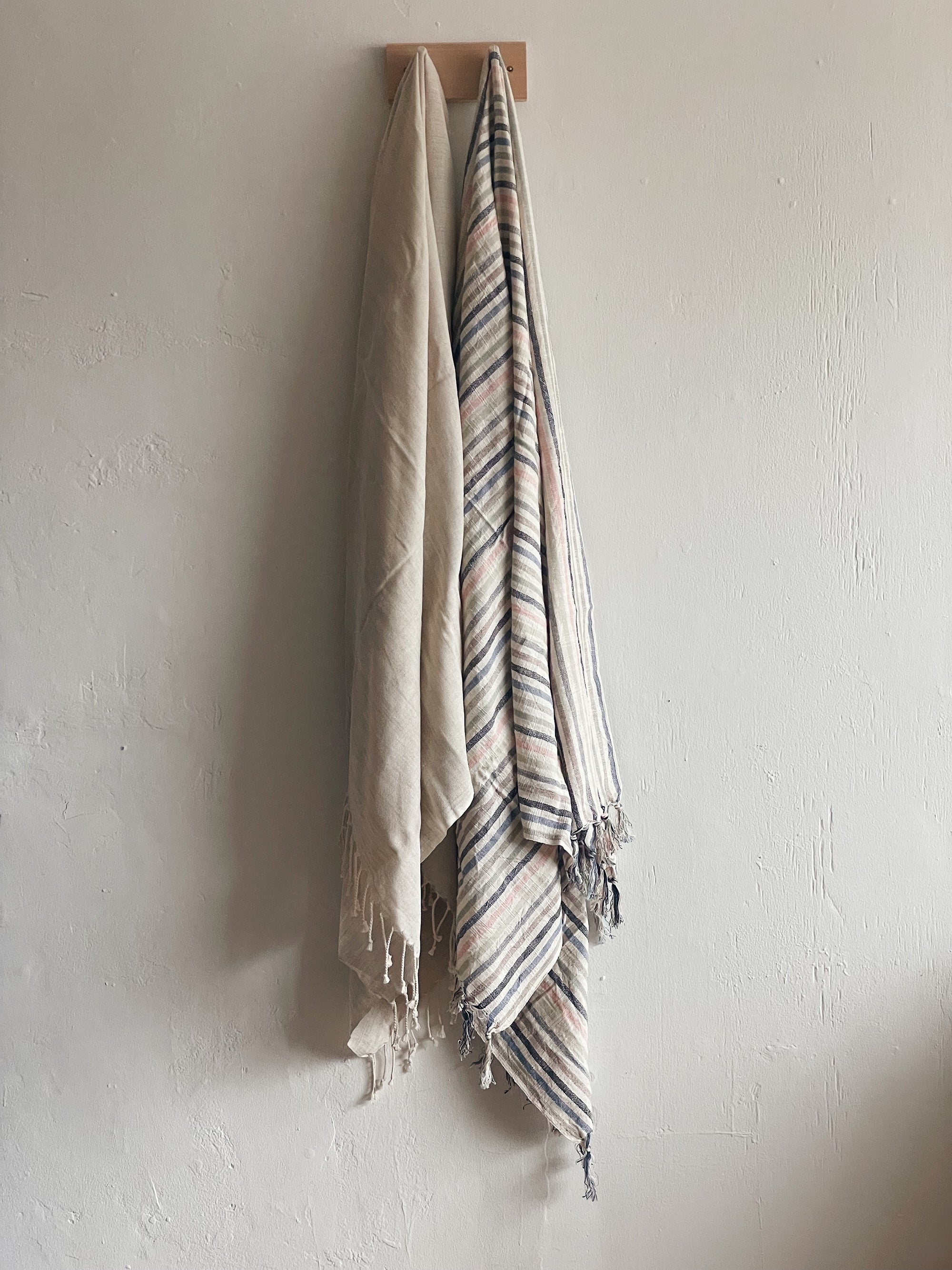 Natural Linen &amp; Cotton Turkish Towel