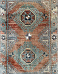 No. 539 Vintage Scatter Rug 34” x 17”
