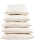 Natural 100% Cotton Pillow Inserts
