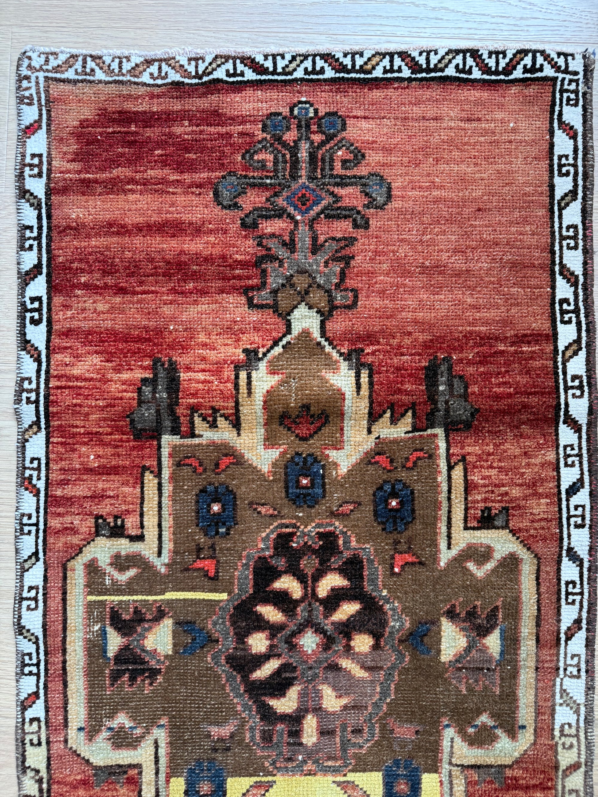 No. 546 Vintage Scatter Rug 44” x 20”