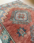 No. 537 Vintage Scatter Rug 35" x 20"