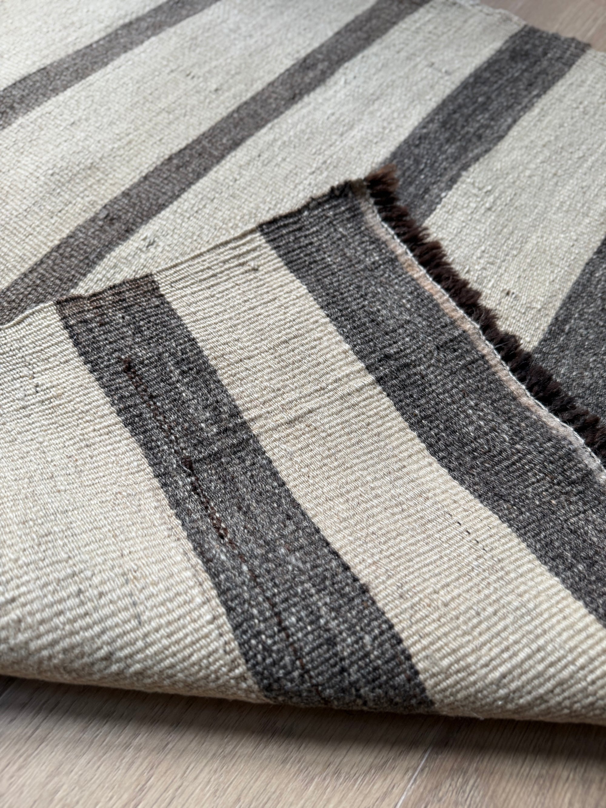 No. 411 Vintage Goat Hair Kilim 32” x 48”