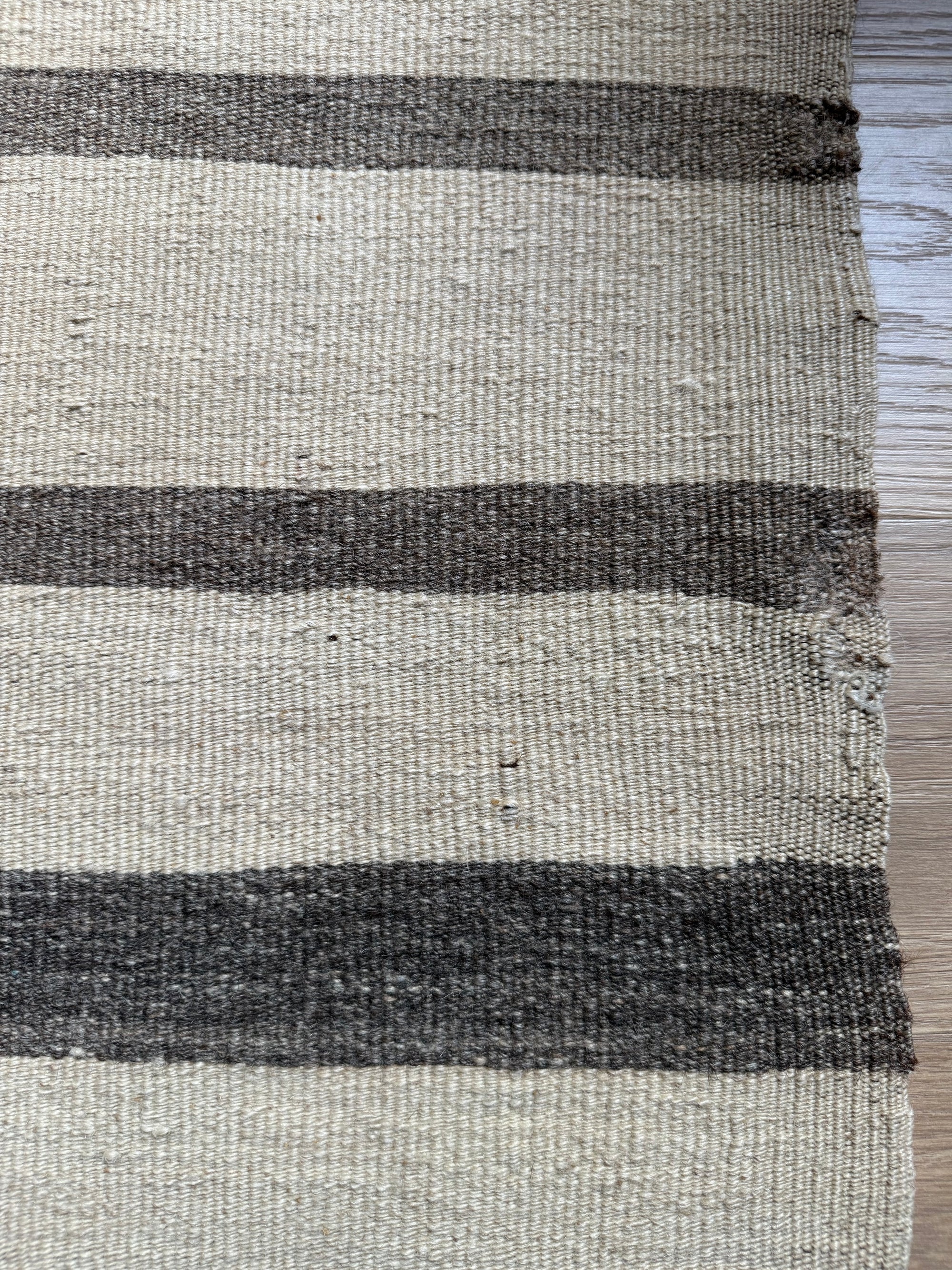 No. 411 Vintage Goat Hair Kilim 32” x 48”